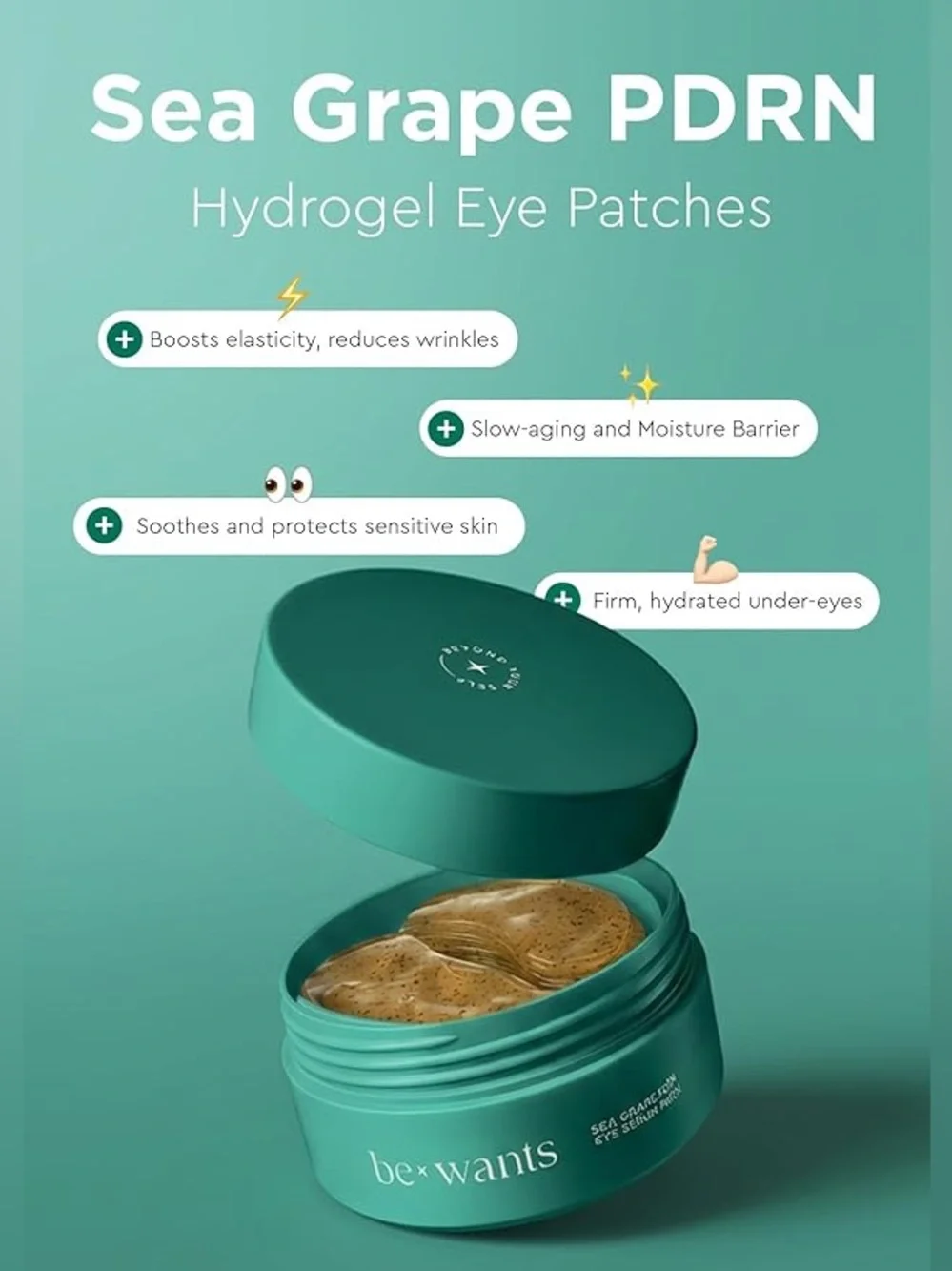 Be wants Sea Grape PDRN Eye Serum Patch